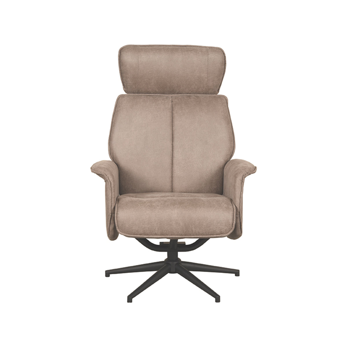 LABEL51 Fauteuil Verdal – Stijlvol & Comfortabel Zitmeubel – Excl. Hocker